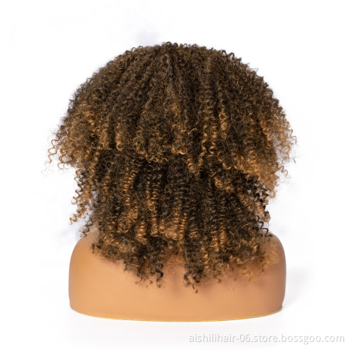 aishilihair headband wigs for black woman synthetic headband wig curly headband wig